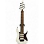Used Ibanez TAM10 Tosin Abasi Signature 8 String White Solid Body Electric Guitar White