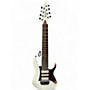 Used Ibanez TAM10 Tosin Abasi Signature 8 String white Solid Body Electric Guitar white