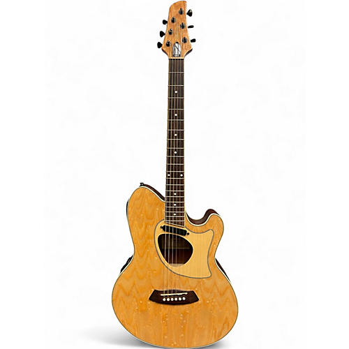 Used Ibanez TCM50 Talman Natural Acoustic Electric Guitar Natural