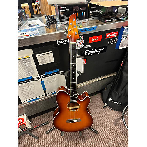 Ibanez Used Ibanez TCY10E Talman 2 Color Sunburst Acoustic Electric Guitar 2 Color Sunburst