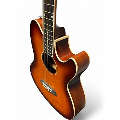 Used Ibanez TCY10E Talman 2 Tone Sunburst Acoustic Electric Guitar