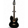 Used Ibanez TCY10E Talman Black Acoustic Electric Guitar Black