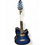 Used Ibanez TCY10E Talman Blue Acoustic Electric Guitar Blue
