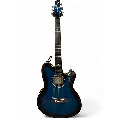 Ibanez Used Ibanez TCY10E Talman Blue Burst Acoustic Electric Guitar Blue Burst