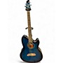 Used Ibanez TCY10E Talman Blue Burst Acoustic Electric Guitar Blue Burst