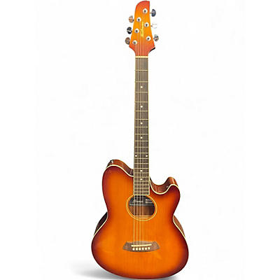 Used Ibanez TCY10E Talman Sunburst Acoustic Electric Guitar