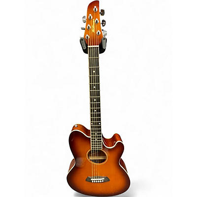 Used Ibanez TCY10E Talman Vintage Sunburst Acoustic Electric Guitar