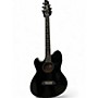 Used Ibanez TCY20E Left Handed Black Acoustic Electric Guitar Black