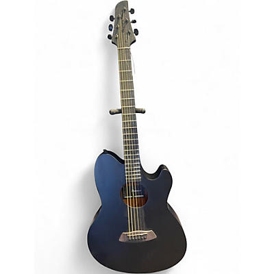 Used Ibanez TCY621 Satin Black Acoustic Electric Guitar