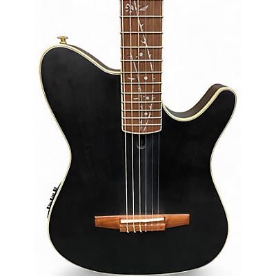 Used Ibanez TIM HENSON TOD10N SATIN BLACK Classical Acoustic Electric Guitar
