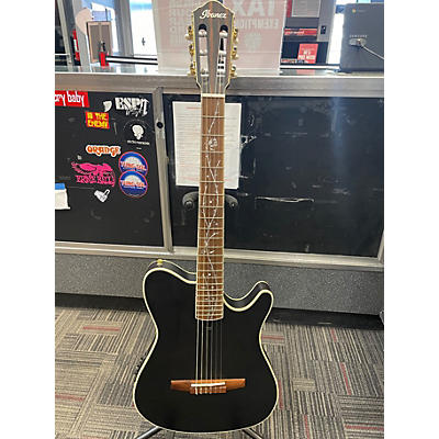 Used Ibanez TIM HENSON TOD10N-TKF BLACK Classical Acoustic Electric Guitar