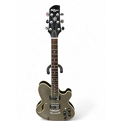 Used Ibanez TM71 Silver Hollow Body Electric Guitar