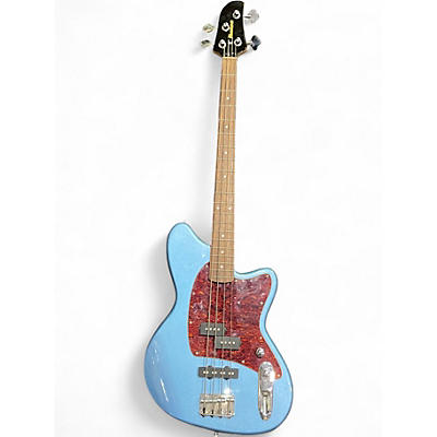 Used Ibanez TMB100 Blue Electric Bass Guitar