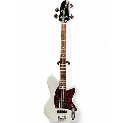 Used Ibanez TMB100 Classic White Electric Bass Guitar
