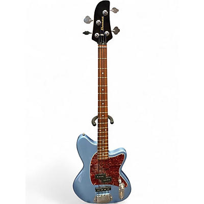 Used Ibanez TMB100 Metallic Blue Electric Bass Guitar