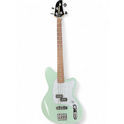 Used Ibanez TMB100 Mint Green Electric Bass Guitar