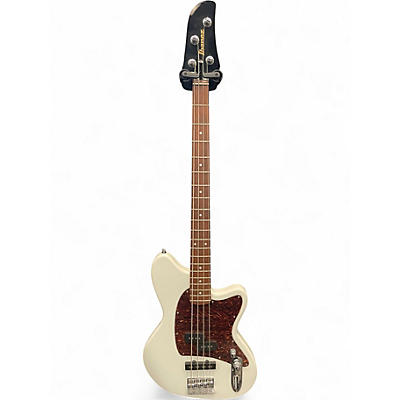Used Ibanez TMB100 White Electric Bass Guitar