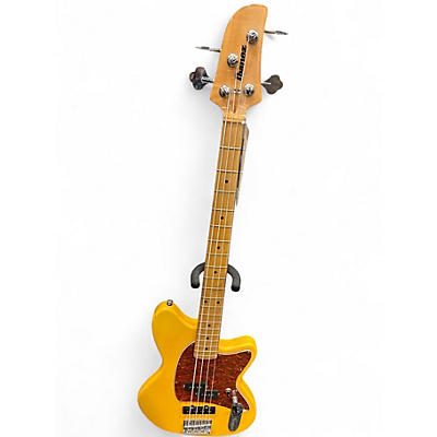Used Ibanez TMB100 Yellow Electric Bass Guitar