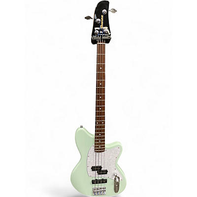 Used Ibanez TMB100P Seafoam Green Electric Bass Guitar