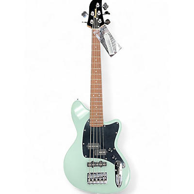 Used Ibanez TMB35 Mint Green Electric Bass Guitar