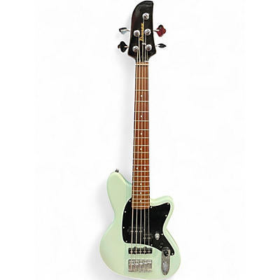 Used Ibanez TMB35 Talman 5-String Electric Bass Mint Green Mint Green Electric Bass Guitar