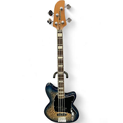 Used Ibanez TMB400TA Blue Burst Electric Bass Guitar