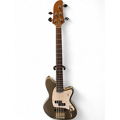Used Ibanez TMB505 METALLIC GREY Electric Bass Guitar