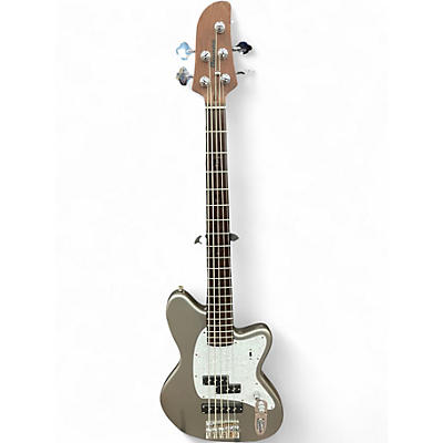 Used Ibanez TMB505 Silver Electric Bass Guitar