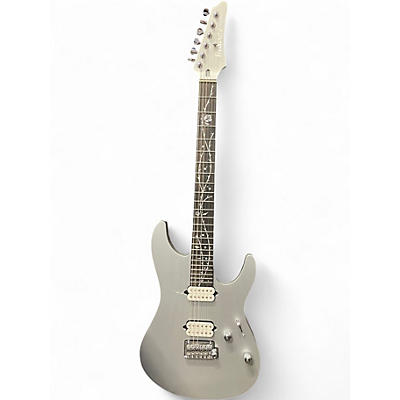 Used Ibanez TOD10 Metallic Silver Solid Body Electric Guitar