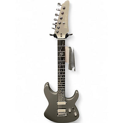 Used Ibanez TOD10 Tim Henson Classic Silver Solid Body Electric Guitar