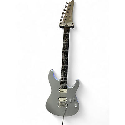 Used Ibanez TOD10 Tim Henson Silver Solid Body Electric Guitar