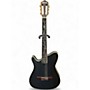 Used Ibanez TOD10L Black Classical Acoustic Electric Guitar Black