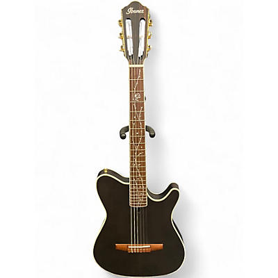 Used Ibanez TOD10N  BLACK Classical Acoustic Electric Guitar