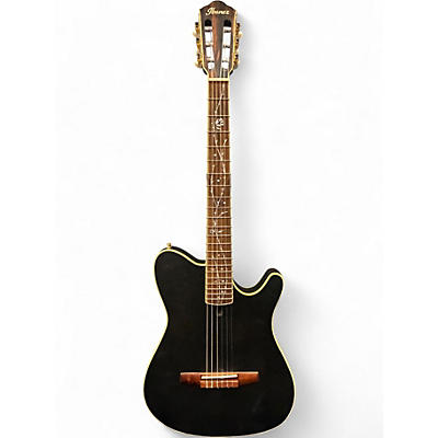Used Ibanez TOD10N Black Acoustic Electric Guitar