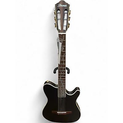 Used Ibanez TOD10N  Black Classical Acoustic Guitar