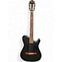 Used Ibanez TOD10N Black Classical Acoustic Guitar Black