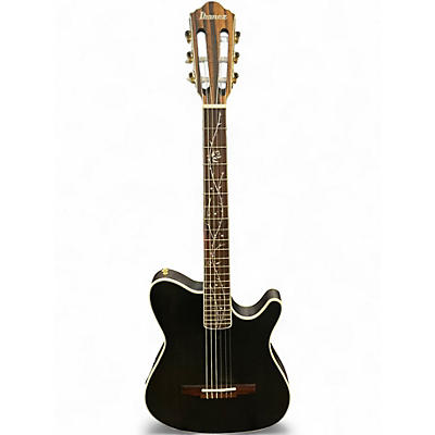 Used Ibanez TOD10N Charcoal Classical Acoustic Electric Guitar