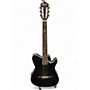 Used Ibanez TOD10N SATIN BLACK Classical Acoustic Electric Guitar SATIN BLACK