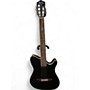 Used Ibanez TOD10N-TKF Black Acoustic Electric Guitar Black