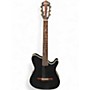 Used Ibanez TOD10N Tim Henson Signature Black Flat Classical Acoustic Electric Guitar Black Flat
