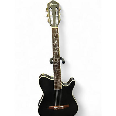 Used Ibanez TOD10N Tim Henson Signature Flat Black Acoustic Electric Guitar