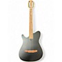 Used Ibanez TOD10NL TKF Satin Black Nylon String Acoustic Guitar Satin Black