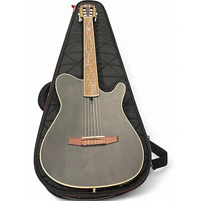 Used Ibanez TOD10NTKF Black Acoustic Electric Guitar