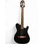 Used Ibanez TOD10NTKF Black Classical Acoustic Electric Guitar Black
