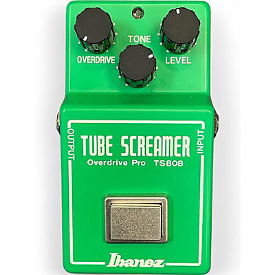 Used Ibanez TS808 Reissue Tube Screamer Distortion Effect Pedal