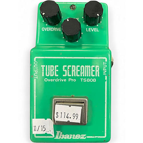 Used Ibanez TS808 Reissue Tube Screamer Distortion Effect Pedal