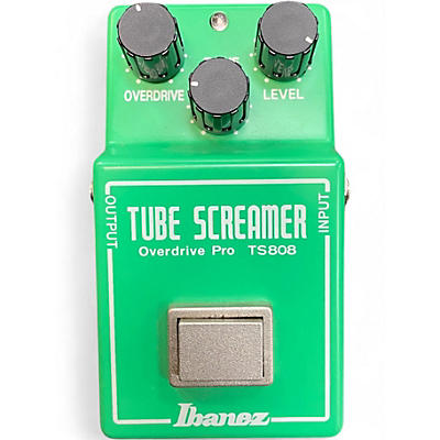 Used Ibanez TS808 Reissue Tube Screamer Distortion Effect Pedal