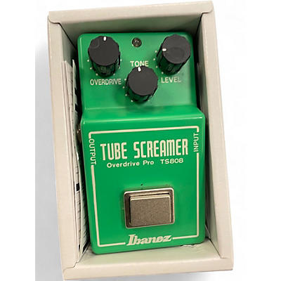 Used Ibanez TS808 Reissue Tube Screamer Distortion Effect Pedal
