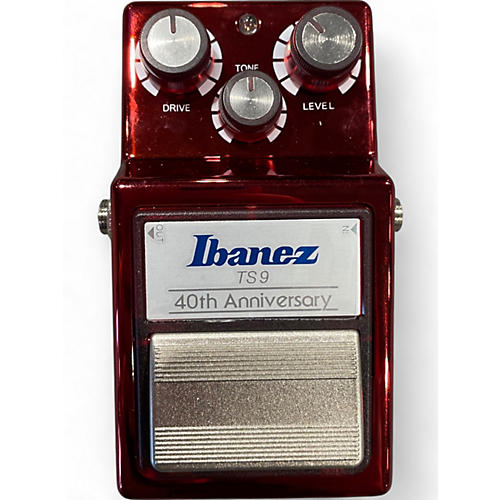 Used Ibanez TS9 Tube Screamer 40th Anniversary Effect Pedal