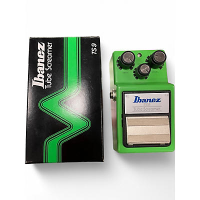 Used Ibanez TS9 Tube Screamer Distortion Effect Pedal